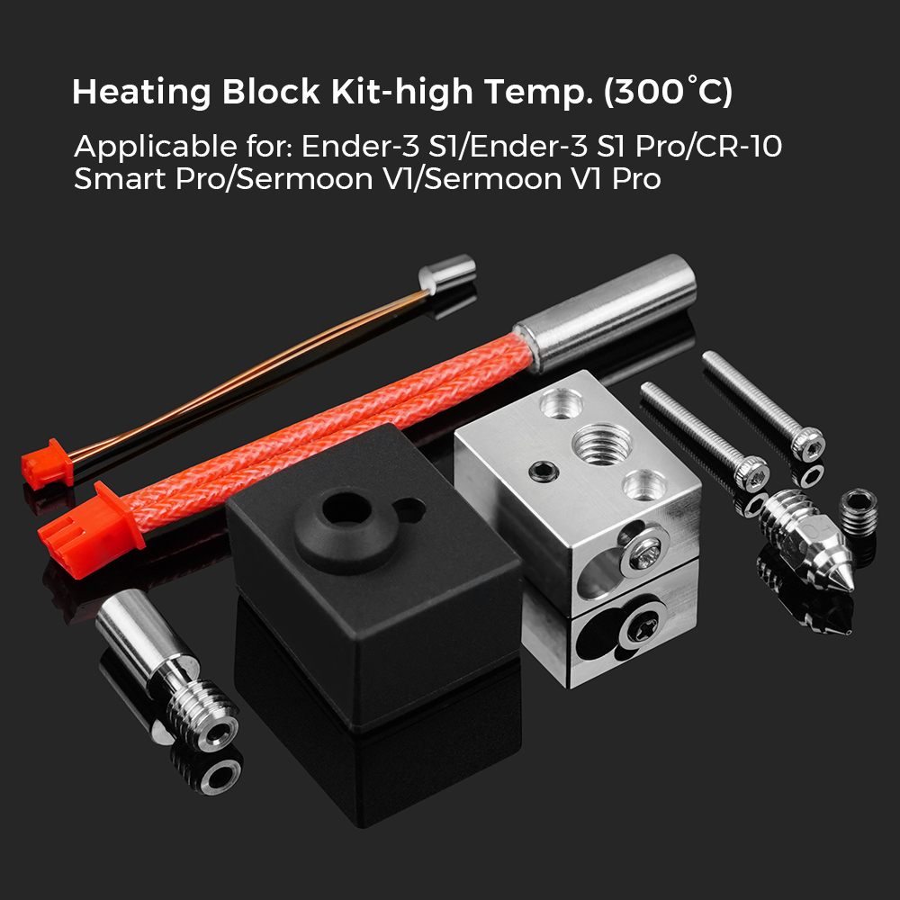 Creality Printer K1 - 300 ℃ Kit Hotend Bimétal à