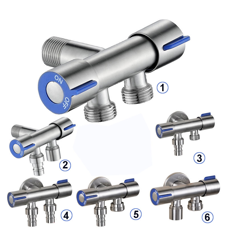 Toilet Fill Valve - Robinet d'angle double commande G1/2 en